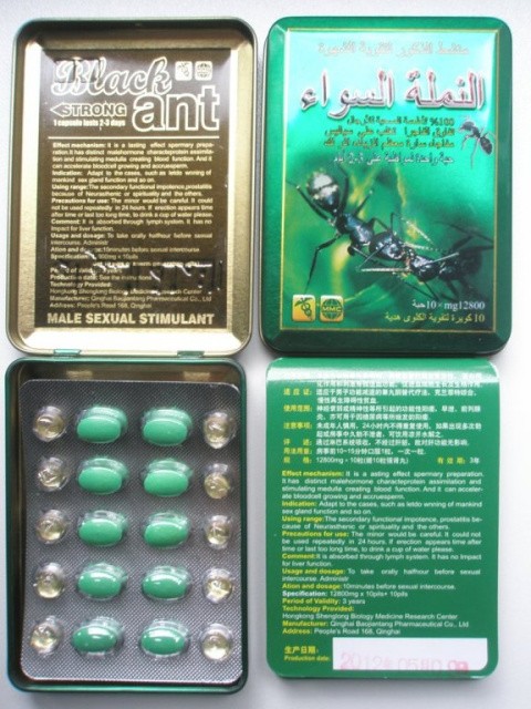 Black Ant plus / Stree Overlord Strong/ African Superman / 30 Pills.